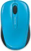 Microsoft wireless Mobile Mouse 3500 cyan Blue, USB