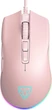 Motospeed V70 RGB Gaming Mouse, pink, USB