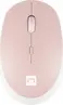Natec Harrier 2 wireless Mouse white/pink, Bluetooth