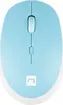 Natec Harrier 2 wireless Mouse white/blue, Bluetooth