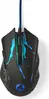 Nedis Gaming Mouse 3600dpi, black, USB