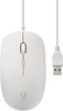 V7 optical mouse white, TÜV/GS certified, USB
