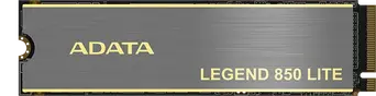 ADATA LEGEND 850 LITE 500GB, M.2 2280 / M-Key / PCIe 4.0 x4, с радиатором