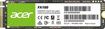 Acer FA100 M.2 SSD 256GB, M.2 2280 / M-Key / PCIe 3.0 x4