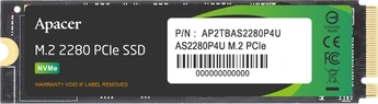 Apacer AS2280P4U 256GB, M.2 2280 / M-Key / PCIe 3.0 x4