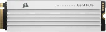 Corsair Force Series MP600 Pro LPX White 1TB, M.2 2280 / M-Key / PCIe 4.0 x4, с радиатором