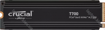 Crucial T700 SSD 1TB, M.2, с радиатором