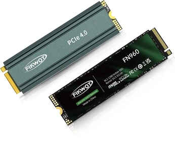 Fikwot FN960 1TB, M.2 2280 / M-Key / PCIe 4.0 x4, с радиатором