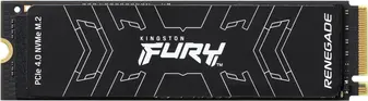 Kingston FURY RENEGADE SSD 4TB, M.2 2280 / M-Key / PCIe 4.0 x4, с радиатором