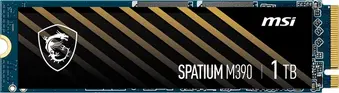 MSI Spatium M390 1TB, M.2 2280 / M-Key / PCIe 3.0 x4