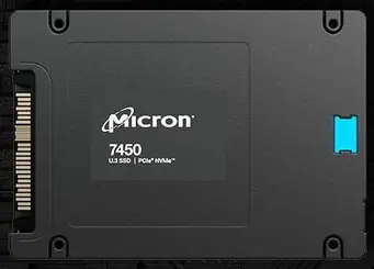 Micron 7450 MAX - 3DWPD Mixed Use 800GB, 512B, 2.5" / U.3 / PCIe 4.0 x4
