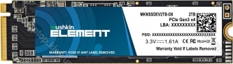 Mushkin Element NVMe SSD 2TB, M.2