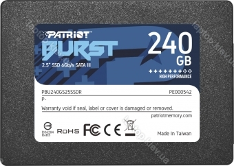 Patriot Burst 240GB, SATA
