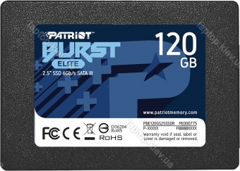 Patriot Burst Elite 120GB, SATA