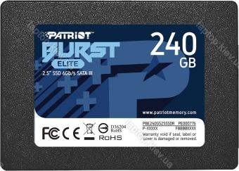 Patriot Burst Elite 240GB, SATA
