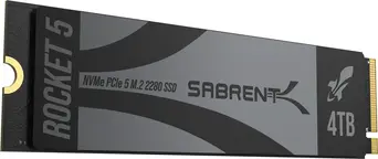 Sabrent Rocket 5 NVMe PCIe 5.0 4TB, M.2 2280 / M-Key / PCIe 5.0 x4