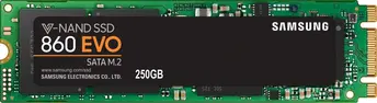 Samsung SSD 860 EVO 250GB, M.2 2280 / B-M-Key / SATA 6Gb/s