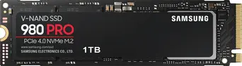 Samsung SSD 980 PRO 1TB, M.2 2280 / M-Key / PCIe 4.0 x4