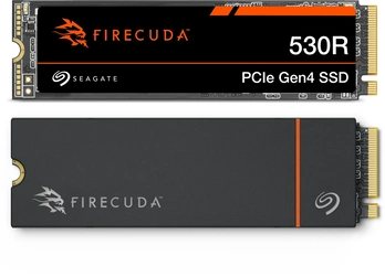 Seagate FireCuda 530R SSD +Rescue 1TB, M.2 2280 / M-Key / PCIe 4.0 x4, с радиатором