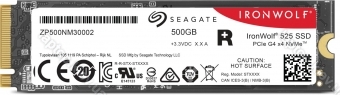 Seagate IronWolf 525 - 0.7DWPD NAS SSD +Rescue 500GB, M.2