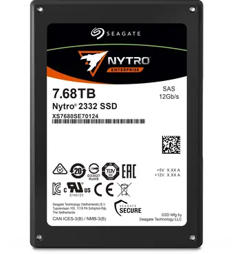 Seagate Nytro 2032 - 1DWPD 2332 Scaled Endurance 7.68TB, 2.5" / SAS 12Gb/s