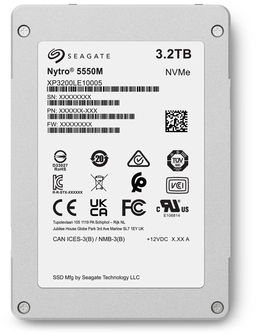 Seagate Nytro 5050 - 3DWPD 5550M Mixed Workloads 3.2TB, 2.5" / U.2 / PCIe 4.0 x4
