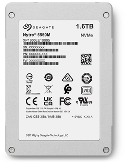 Seagate Nytro 5050 - 3DWPD 5550M Mixed Workloads 1.6TB, 2.5" / U.2 / PCIe 4.0 x4