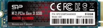 Silicon Power P34A80 512GB, M.2