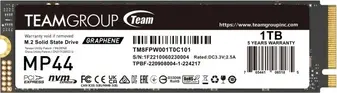 TeamGroup MP44 1TB, M.2 2280 / M-Key / PCIe 4.0 x4, с радиатором