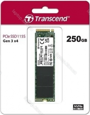 Transcend MTE115S SSD 250GB, M.2