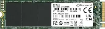 Transcend MTE115S SSD 500GB, M.2 2280 / M-Key / PCIe 3.0 x4