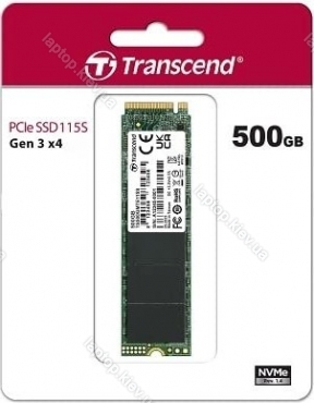 Transcend MTE115S SSD 500GB, M.2