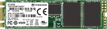 Transcend MTS950T SSD 512GB, M.2 2280 / B-M-Key / SATA 6Gb/s