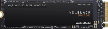 Western Digital WD_BLACK SN750 NVMe SSD 1TB, M.2 2280 / M-Key / PCIe 3.0 x4