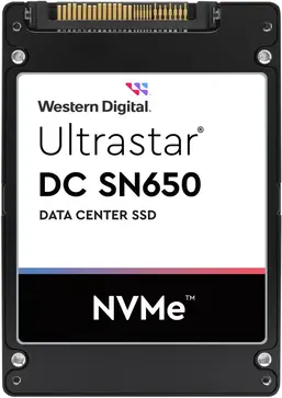 Western Digital Ultrastar DC SN650 - 1DWPD 15.36TB, ISE, 2.5" / U.3 / PCIe 4.0 x4