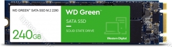 Western Digital WD Green SATA SSD 240GB, M.2