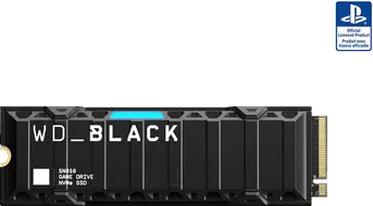 Western Digital WD_BLACK SN850 NVMe SSD 2TB, M.2 2280 / M-Key / PCIe 4.0 x4, с радиатором, retail