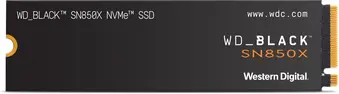Western Digital WD_BLACK SN850X NVMe SSD 1TB, M.2 2280 / M-Key / PCIe 4.0 x4
