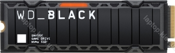 Western Digital WD_BLACK SN850X NVMe SSD 2TB, M.2, с радиатором