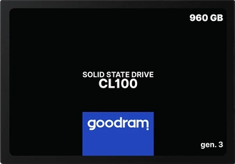 goodram essential CL100 gen.3 960GB, 2.5" / SATA 6Gb/s