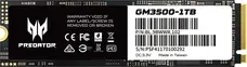 Acer Predator GM3500 SSD 1TB, M.2 2280 / M-Key / PCIe 3.0 x4