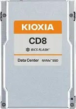 KIOXIA CD8-R Data Center - 1DWPD Read Intensive SSD 3.84TB, SIE, 2.5" / U.2 / PCIe 4.0 x4