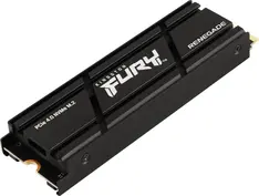 Kingston FURY RENEGADE SSD 500GB, M.2 2280 / M-Key / PCIe 4.0 x4, с радиатором