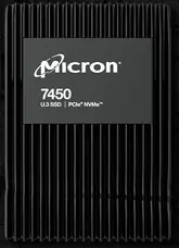 Micron 7450 MAX - 3DWPD Mixed Use 6.4TB, 512B, 2.5" / U.3 / PCIe 4.0 x4
