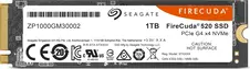 Seagate FireCuda 520 SSD 1TB, M.2 2280 / M-Key / PCIe 4.0 x4