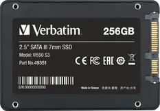 Verbatim Vi550 S3 SSD 256GB, 2.5" / SATA 6Gb/s