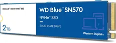Western Digital WD Blue SN570 NVMe SSD 2TB, M.2 2280 / M-Key / PCIe 3.0 x4