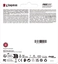 Kingston NV3 NVMe PCIe 4.0 SSD 500GB, M.2 2230 / M-Key / PCIe 4.0 x4