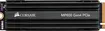 Corsair Force Series MP600 500GB, M.2 2280 / M-Key / PCIe...