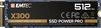 Emtec X300 SSD Power Pro 512GB, M.2 2280 / M-Key / PCIe 3...